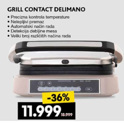 GRILL CONTACT DELIMANO