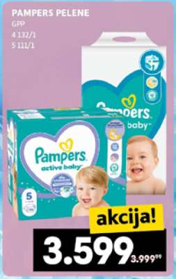 Pampers pelene