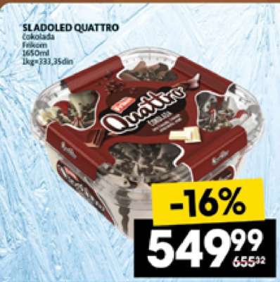 Sladoled Quattro