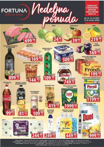 Fortuna Market katalog - 09.10.2025 - 15.10.2025.
