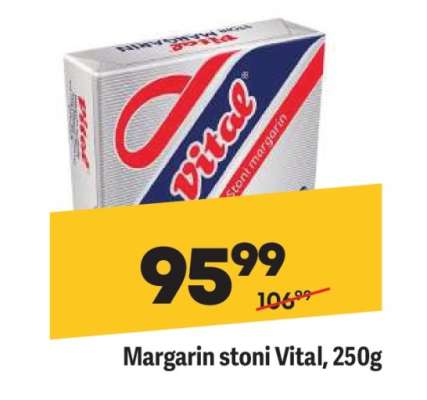 Margarin stoni Vital 250g