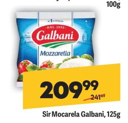 Sir Mocarela Galbani 125g
