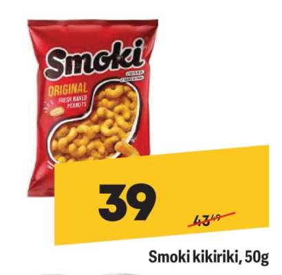 SMOKI kikiriki 50g