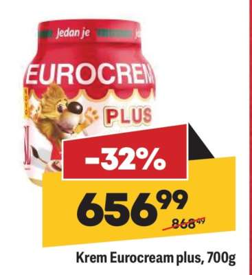 Krem Eurocream plus, 700g