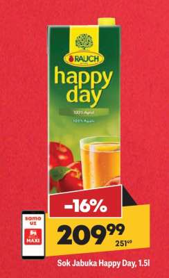 Sok Jabuka Happy Day 1.5l