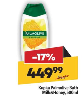 Kupka Palmolive Bath Milk&Honey, 500ml