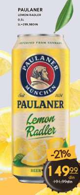 PAULANER LEMON RADLER