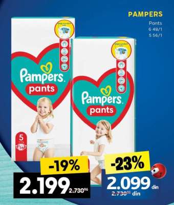 Pampers Pants 6 48/1