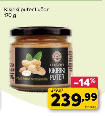 Kikiriki puter Lučar
