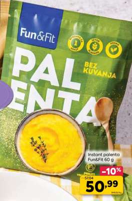 Instant palenta Fun&Fit 60 g