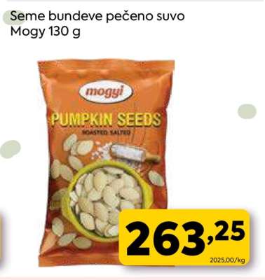 Seme bundeve pečeno suvo