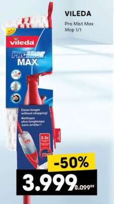 VILEDA Pro Mist Max Mop 1/1
