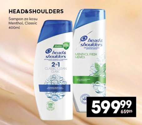 HEAD & SHOULDERS