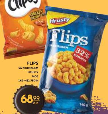 FLIPS SA KIKIRIKIJEM HRUSTY