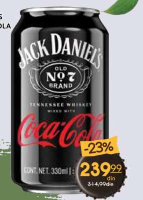 JACK DANIEL'S & COCA-COLA
