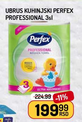 UBRUS KUHINJSKI PERFEX PROFESSIONAL 3sl