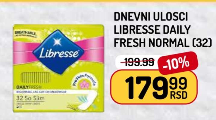 Libresse Daily Fresh Normal (32)