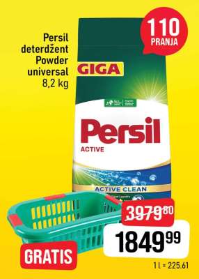 Persil deteržent Powder universal 8,2 kg