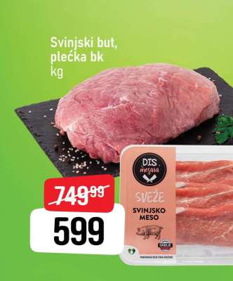 Svinjski but, plećka bk kg