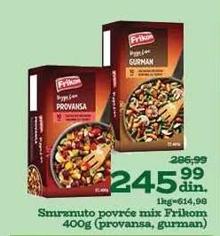 Smrznuto povrće mix Frikom