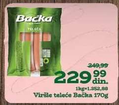 Viršle teleće Bačka 170g