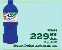Jogurt Dukat 2,8% m.m. 2kg