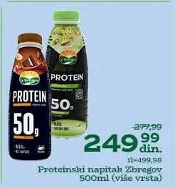 Proteinski napitak Zbregov