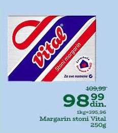 Margarin stoni Vital