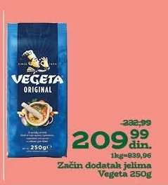 Začin dodatak jelima Vegeta 250g