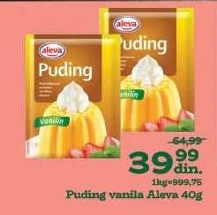 Puding vanila Aleva 40g