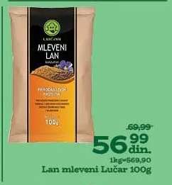 Lan mleveni Lučar 100g
