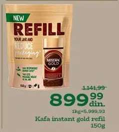 Kafa instant gold refill