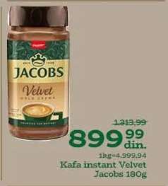 Kafa instant velvet Jacobs 180g