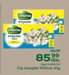 Čaj rtanjski Welton 20g