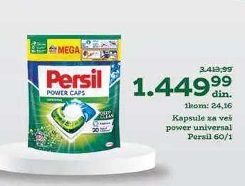 Kapsule za veš power universal Persil 60/1