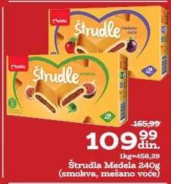 Štrudla Medela 240g