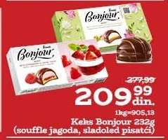 Keks Bonjour 232g