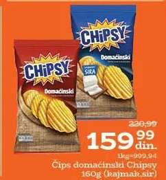Čips Domaćinski Chipsy