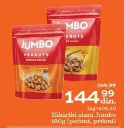 Kikiriki slani Jumbo