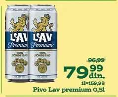 Pivo Lav Premium 0.5l