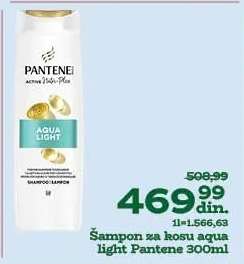 Šampon za kosu aqua light Pantene 300ml