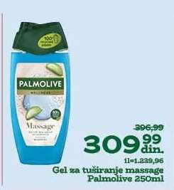 Gel za tuširanje massage Palmolive 250ml