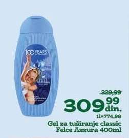 Gel za tuširanje classic Felce azzura 400ml