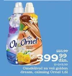 Omekšivač za veš golden dream, calming Ornel 1,6l