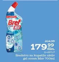 Sredstvo za kupatilo aktiv gel ocean Mer 700ml