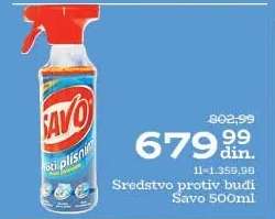 Sredstvo protiv budi Savo 500ml