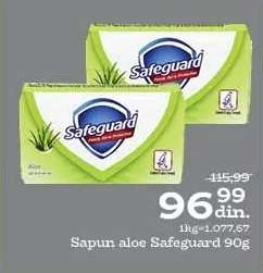 Sapun aloe Safeguard 90g