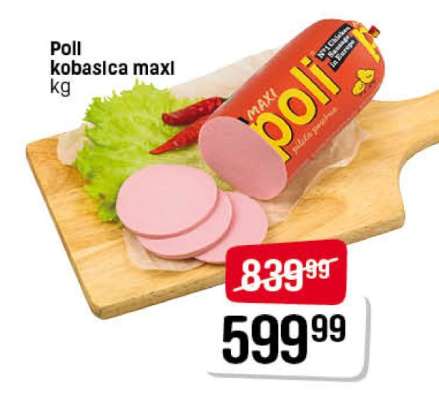 Poll kobasica maxi