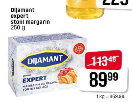 Dijamant Expert stolni margarin