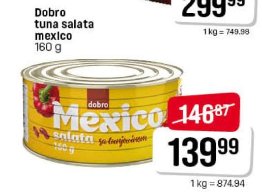 Dobro tuna salata Mexico